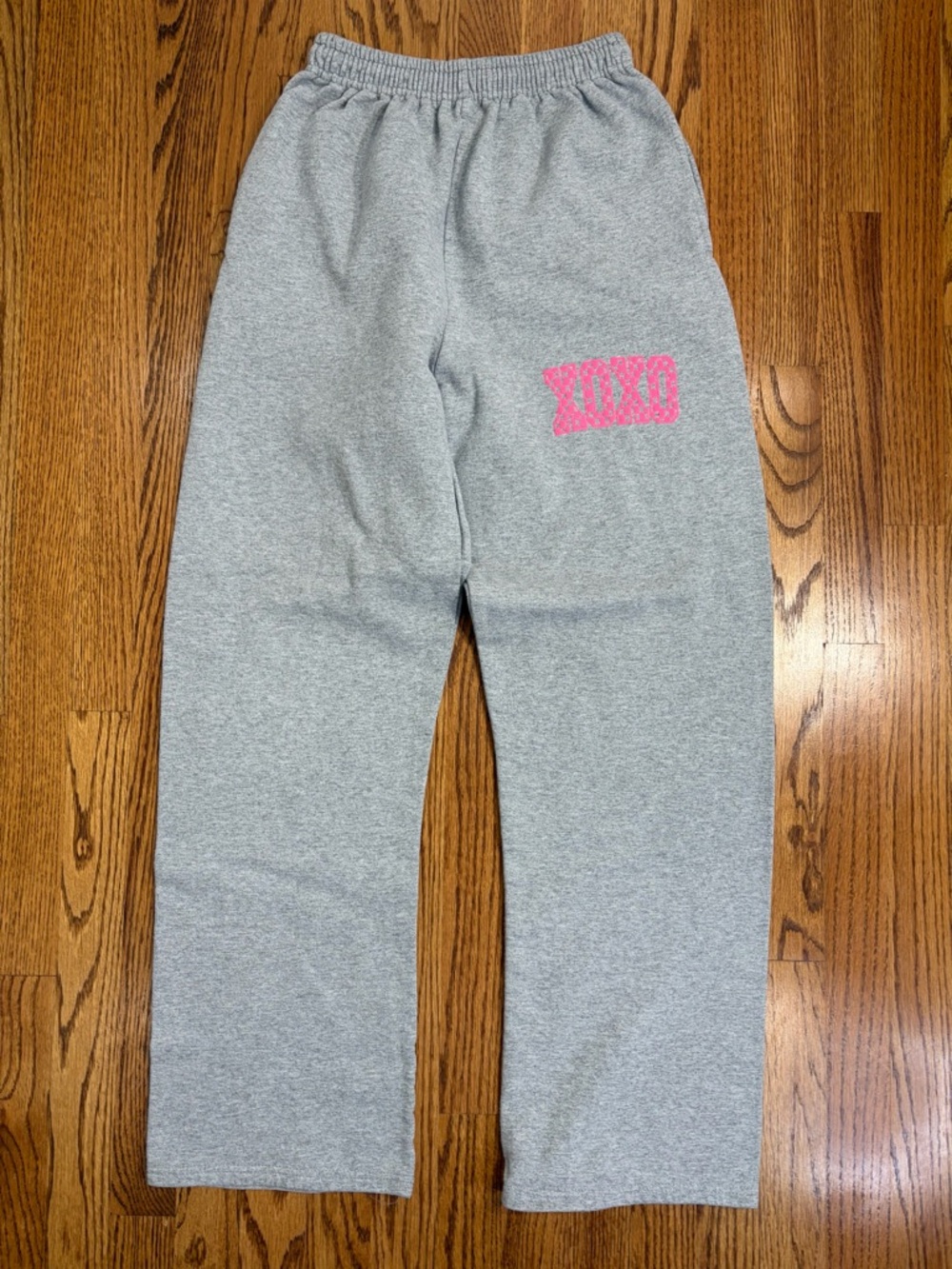 XOXO Comfy Grey Sweatpants (M)